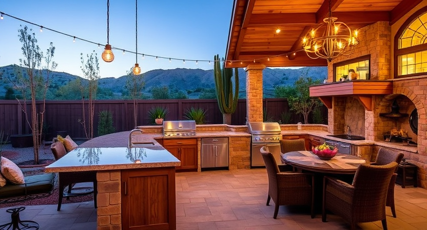 Nevada Outdoor Dream Kitchen